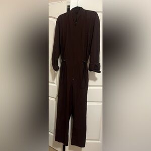 Elegant Brown Jumpsuit